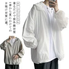 UVカット パーカー メンズ uv パーカー 接触冷感 ジャケット フード付き コート 長袖 ラッシュパーカー ラッシュガード サマーパーカー 薄手 軽量 冷感 通気性 涼しい 紫外線対策 日焼け止め#song805
