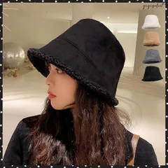 バケットハット レディース 暖かい 秋冬ファー帽子 フェイクファー ふわふわ 折り畳み シルエット 小顔 おしゃれ 可愛い 韓国風 カジュアル お出掛けボアハット アウトドアぼうし 韓国ファッション