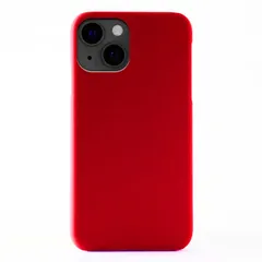 iPhone14 Plus ケース  耐衝撃 シンプル さらさら ハード ケース 【Color】 ワインレッド