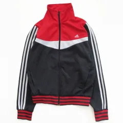 adidas アディダス AS ウォームアップジャケット トラックジャケット ジャージ  ファントム ハイレッド サイズM レディース 【中古】