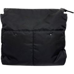 【BOTTEGAVENETA/ボッテガヴェネタ】インナーバッグ バッグインバッグ クラッチバッグ ナイロン ブラック/インナーレッド ユニセックス 【中古】【真子質店】【BL】