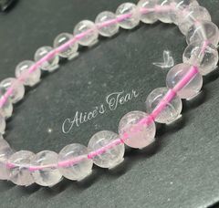 一点物　天然石　ハンドメイドブレス　アラシャン　マーブル　ピンク　ホワイト PROME 天然石 一点物・特別色・マカロンアラシャン・アラシャン