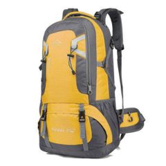 ☆ Yellow 40L ☆ Backpack Outdoor Large Capacity pmy801 Hiking Backpack Large Capacity 60L Women's Men's Backpack Mountain Climbing Hiking Mountain Girl Rucksack Stylish Bag Travel Camp Disaster Prevention Backpack Outdoor