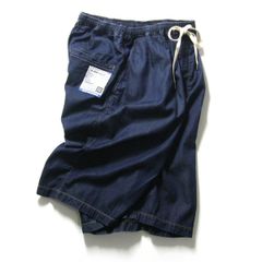 【新品】 Maison MIHARA YASUHIRO in・stru(men-tal). ／ インストルメンタル　ハーフパンツ 日本製 デニムパンツ ショートパンツ デニム メゾン ミハラヤスヒロ ｜ 春夏