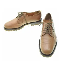 【SalvatoreFerragamo】イタリア製 STREAM 外羽根 レースアップレザーシューズ