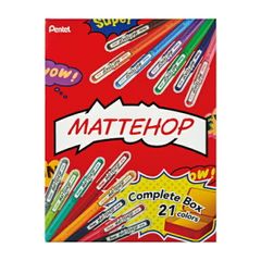 MATTEHOP ドリームカラー コンプリート セット 21色 ぺんてる