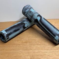 [新品]グリップ交換にオススメ！マーブル柄グリップ　グレー