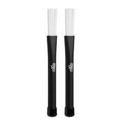 CUSTEAM ナイロンブラシ ナイロン製 白い ドラムスティックブラシ 伸縮可能 nylon drum stick brush