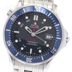 オメガ OMEGA 2535.80 シーマスター300 GMT 自動巻き メンズ良品箱・保証書付き_875328