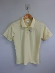 【超美品】中古 ゴルフウェア NIKE GOLF(ナイキゴルフ) ポロシャツ 薄黄 レディース S