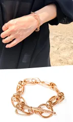 ハワイアンジュエリー　ブレスレット　ピンクゴールド　チェーン　バングル　ハワジュ　メンズ　レディース　ユニセックス　アクセサリー　サージカルステンレス　アレルギー対応　メンズ　レディース　ユニセックス　プレゼント　ギフト （gbs8199）