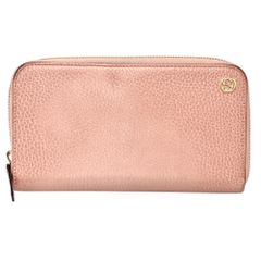 【真贋判定済】GUCCI グッチ ラウンド長財布 449347 ピンク ウォレット B0323VCE9S