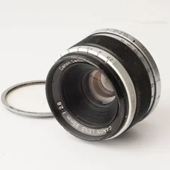 ★人気！美品★CANON キヤノン 35mm F2.8 ライカ L39マウント Yahoo!オークション -「canon 35mm f2.8 l39」の落札相場・落札価格