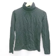 ◇ ⊇ ICB ウール100％ 長袖 タートルネック サイズS ブラック レディース E  【1409240020066】