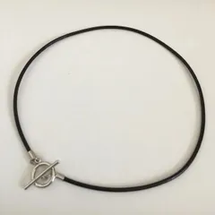 マンテルレザーネックレス、2ミリ タイプ