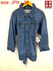 ランバンオンブルー LANVIN en Bleu デニムCPOジャケット レデのサムネイル