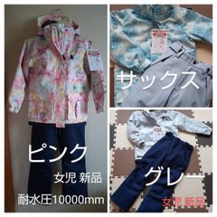 スキースーツ 女児 上下セット 防寒着 スノーボードウェア スキーウェア 新品
