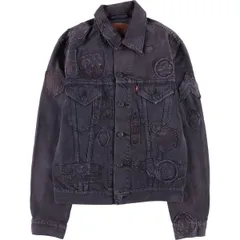 ユーロリーバイス　ブラックデニムジャケット Lサイズ LEVI'S】ユーロリーバイス ブラックデニムジャケット 90s | S.O