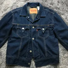 【レア】LEVI'S リーバイス　デニムテーラードジャケット　ウエスタン調　濃紺 2025年最新】Levi's メンズ テーラードジャケットの人気アイテム