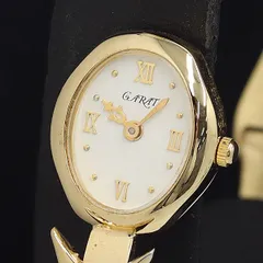 18K 稼動 腕時計GARAT リモージュ ギャラットゴールドA89