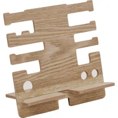 小物スタンド 木製 マルチイーゼル「Sサイズ（ナチュラル）」/インテリア 卓上 アクセサリースタンド スマホスタンド タブレットスタンド プレゼント 飾る シンプル Sサイズ おしゃれ 壁掛け 絵