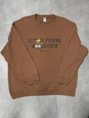 UNIQLO(ユニクロ) UT スヌーピー ピーナッツ 茶色 パーカー 3XL