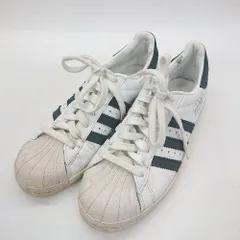 ◇ Θ adidas アディダス スニーカー サイズ24 ホワイト ネイビー系 レディース E  【1503060015681】