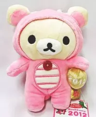【中古】ぬいぐるみ コリラックマ 2012年お正月ぬいぐるみ 「リラックマ」