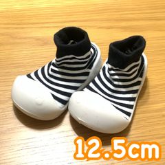 【新品】ベビーシューズ　ベビーフィート　ソックスシューズ　ファーストシューズ　12.5cm　出産祝い　入園準備