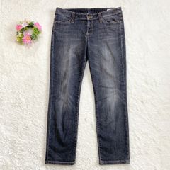 52-44 ー大特価ー 【ジョルジュレッシュ】 GEORGES RECH レディース ストレート デニムパンツ ジーパン ジーンズ ズボン （L） ブラックグレー系