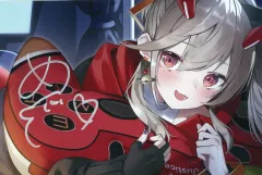 三国恋戦記　直筆イラスト色紙　直筆サイン　直筆サイン入り　当選品　直筆サイン入り あずま真矢 直筆イラストサイン本「三国恋戦記～とこしえの華墨～」