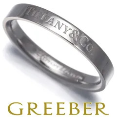 2025年最新】ティファニー リング フラットバンドリングの人気アイテム