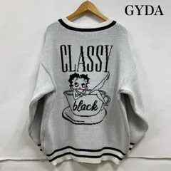 GYDA ジェイダ ニット、セーター 長袖 BETTY BOOP コラボ V