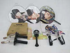  中古品 SixTONES 松村北斗 カレンダー ペンライト うちわ パンフレット 等 グッズセット