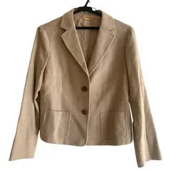 Z1547 NEWYORKER ニューヨーカー ジャケット ベージュ レディース 13ARサイズ