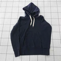 ◇ ⊇ Champion チャンピオン フーディ カジュアル 長袖 プルオーバー パーカー サイズM ネイビー系 レディース E  【1509180013989】