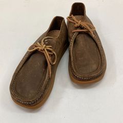 Clarks made in italy natural tan ワラビー - メルカリ