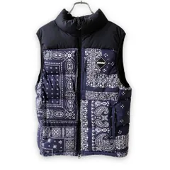 F.C.REAL BRISTOL DOWN VEST BLACK BANDANA ダウンベストのサムネイル