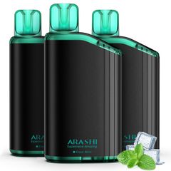 電子タバコ 使い捨て ベイプ メンソール 48,000回吸引可能 禁煙パイポ vape シーシャ 持ち運び 爆煙 水蒸気タバコ ニコチン タール無し 禁煙グッズ ARASHI