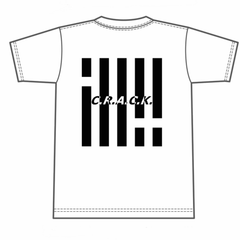 illストライプ　Tシャツ　C.R.A.C.K.  100cm〜
