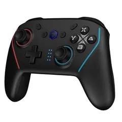 NBCP WOLF-V8 Switch/Switch2対応 NFC搭載 コントローラー 背面ボタン付き 無線連射パッド TURBO・マクロ機能搭載 6軸ジャイロセンサー Switch/Lite/OLED/Android/iOS/PC対応 日本語説明書付き（ 1