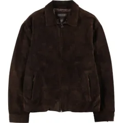 古着 00年代 バナナリパブリック BANANA REPUBLIC スイングトップタイプ スエードレザージャケット メンズL相当/eaa562122