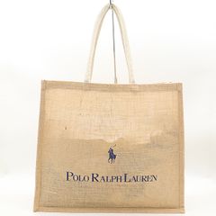 POLO RALPH LAUREN /ジュート 麻 トートバッグ 美品 K82 - メルカリ