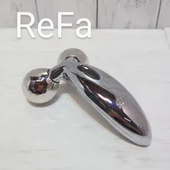 【美品】ReFa 美顔ローラー CARAT（ リファ  美顔器 マッサージ フェイス ボディ 大人気 フェイスケア デトックス 全身 シルバー）