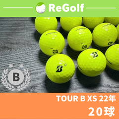 ●557 ロストボール ブリヂストン TOUR B XS 22年モデル 20球