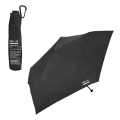 【2025】男の晴雨兼用傘 日傘 IZA Type: ULTRA LIGHT ブラック 折りたたみ傘 軽量 通勤 通学 旅行 オシャレ 可愛い 女性 レディース ZA018-001-102 [ブラック]