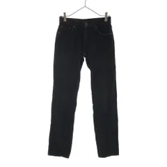 リーバイス 511 コーデュロイ ストレートパンツ W27 ブラック系 Levi's メンズ
