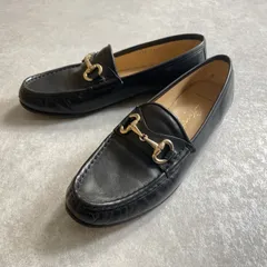 新品未使用 銀座かねまつ シルバー イントレチャート 23cm 本革 ローファー 銀座かねまつ ローファー | シューズポストオンライン｜シューズ