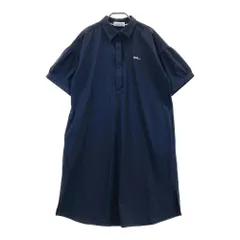 サイズ：L nano universe golf ナノユニバース ゴルフ  半袖ワンピース  ネイビー系 [240101438434] ゴルフウェア レディース ストスト