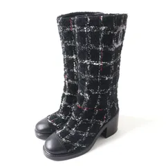 秋冬のお洒落に♡ツイード【CHANEL】スニーカーブーツ 秋冬コーデの主役】CHANEL ツイード スニーカー ブーツ